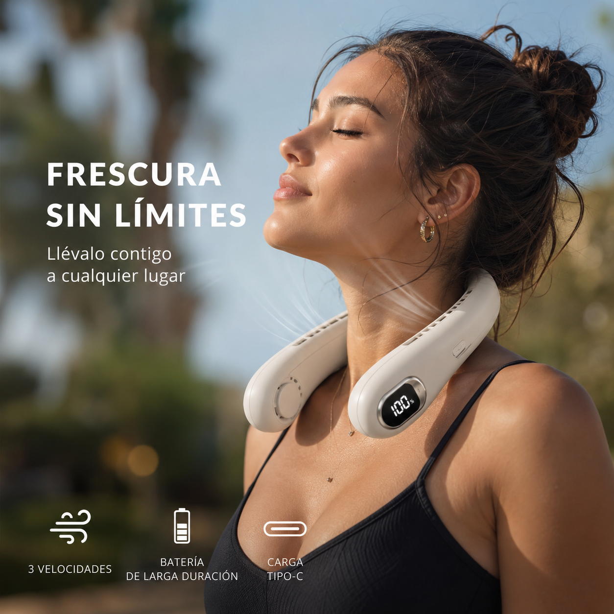 Ventilador de Cuello Portátil