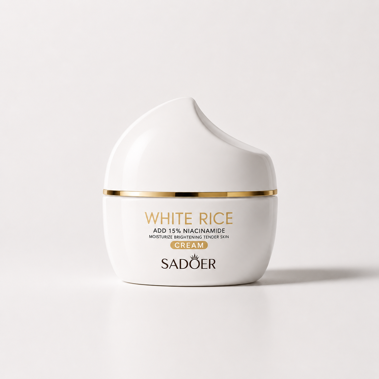 Crema Facial Hidratante Profunda – Iluminadora con Niacinamida y Arroz (50g)