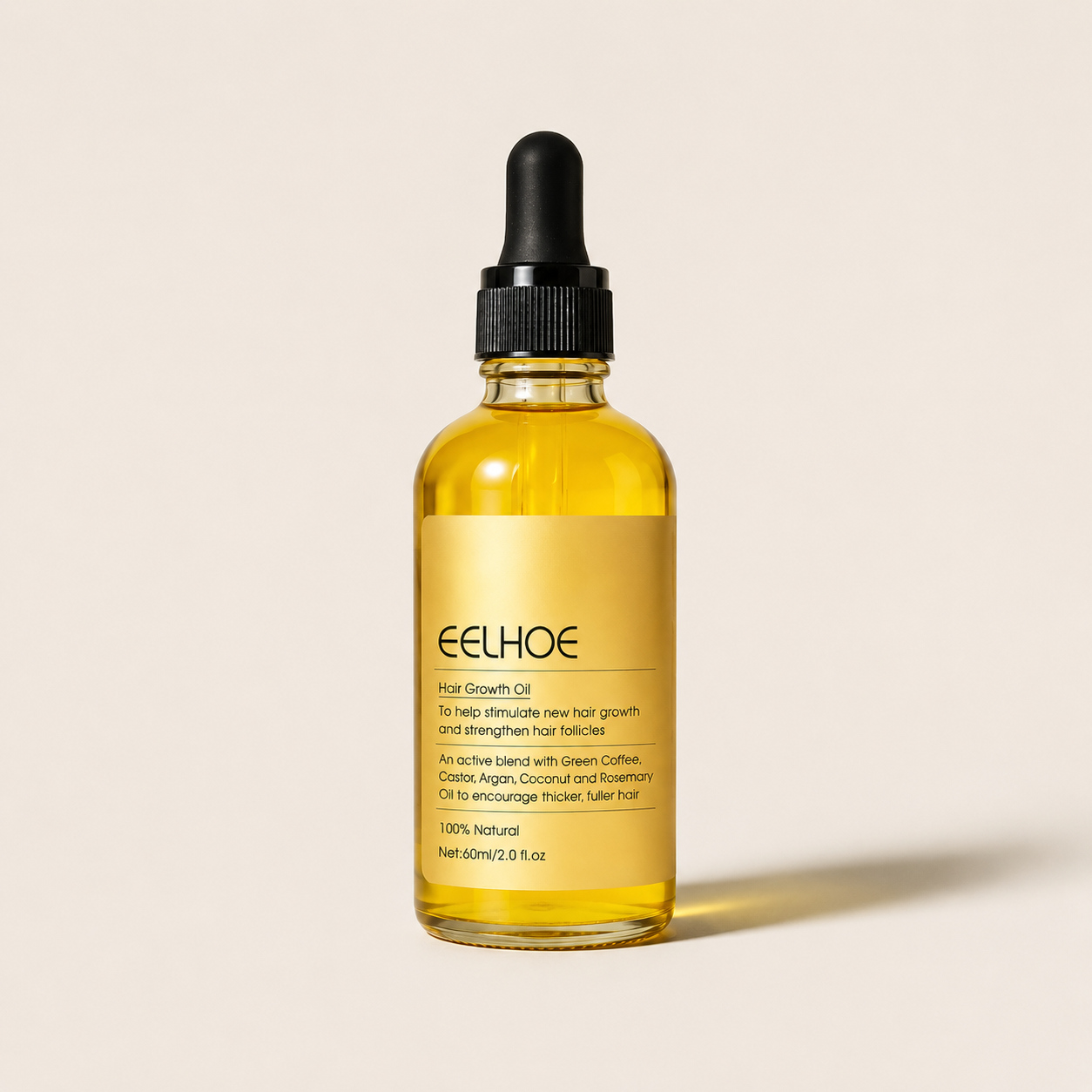 Aceite Esencial Capilar Vegano – Fortalece y Estimula el Crecimiento del Cabello